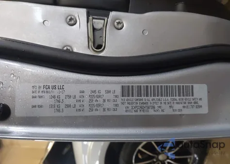 2017 Dodge Journey Se from USA, damaged, VIN 3C4PDCAB2HT587286